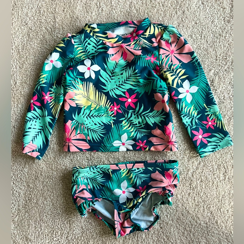18 month rashguard bathing suit